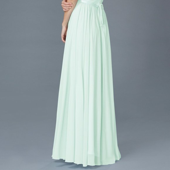 NEW MINT EVENING LONG MAXI - Strapless Sweetheart A-Line Prom Dress Gl2069 - Picture 5 of 7